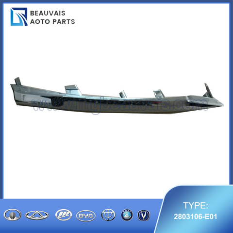 2803106-E01 Front bumper right decorative strip SWM