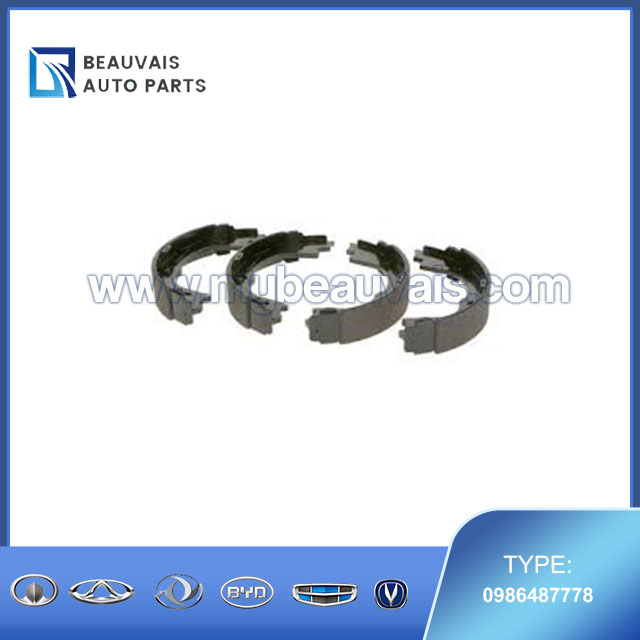 BOSCH 0986487778 Set of brake shoes, handbrake