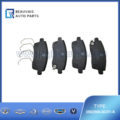 3502500-SC01-A Rear brake pad 580