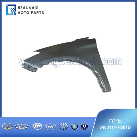 8403111-FS01D Left fender Dongfeng E70