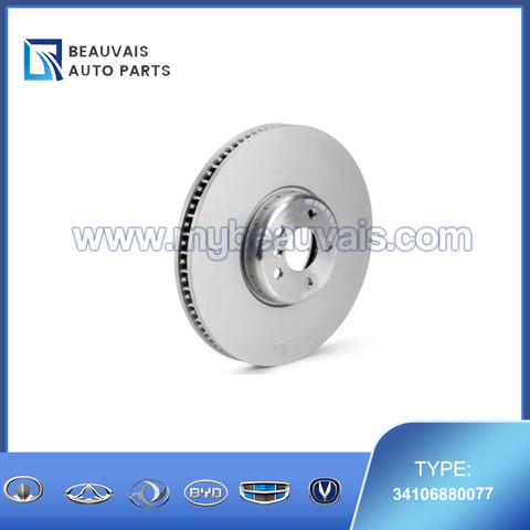 34106880077 Left front brake disc X7