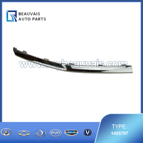 Right Front Bumper Upper Trim