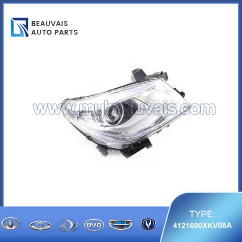 4121600XKV08A Right front headlight Xenon 25W H9