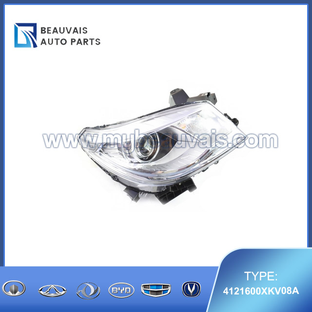 4121600XKV08A Right front headlight Xenon 25W H9