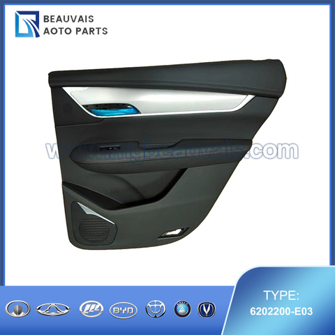 6202200-E03 Right rear door trim panel body assembly (with ambient lighting) SWM