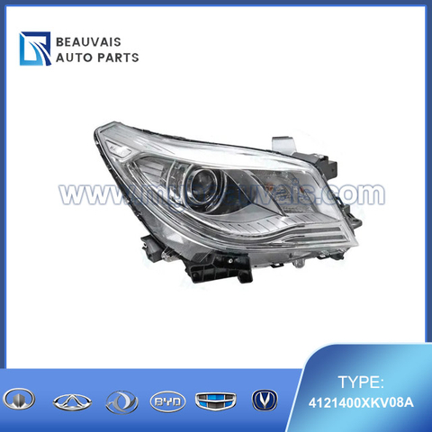 4121400XKV08A Right headlight (halogen) H9