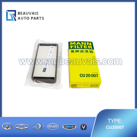 MANN CU20007 Air Conditioning Filter - Single Effect