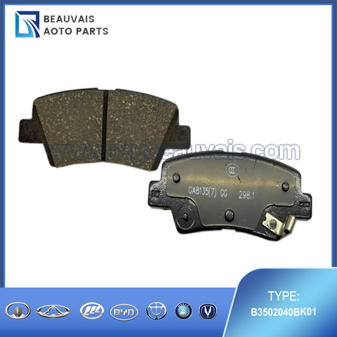 B3502040BK01 Right rear brake pad T77