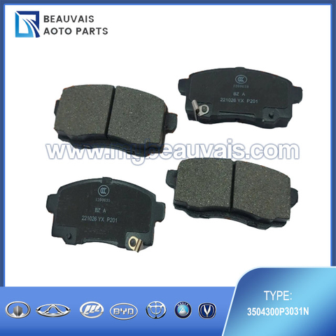 3504300P3031N Rear brake pad T6