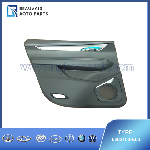 6202100-E03 Left rear door trim panel body assembly (with ambient lighting) SWM