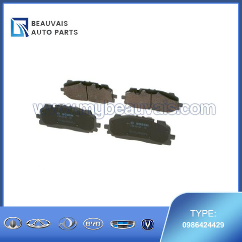 BOSCH 0 986 424 429 Brake pad set