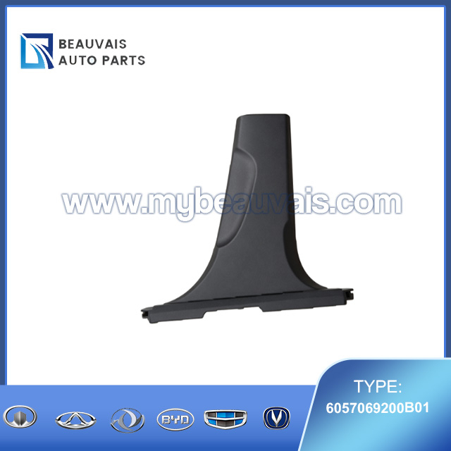 Right B-pillar lower trim panel assembly