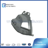 Left front fender mounting plate assembly